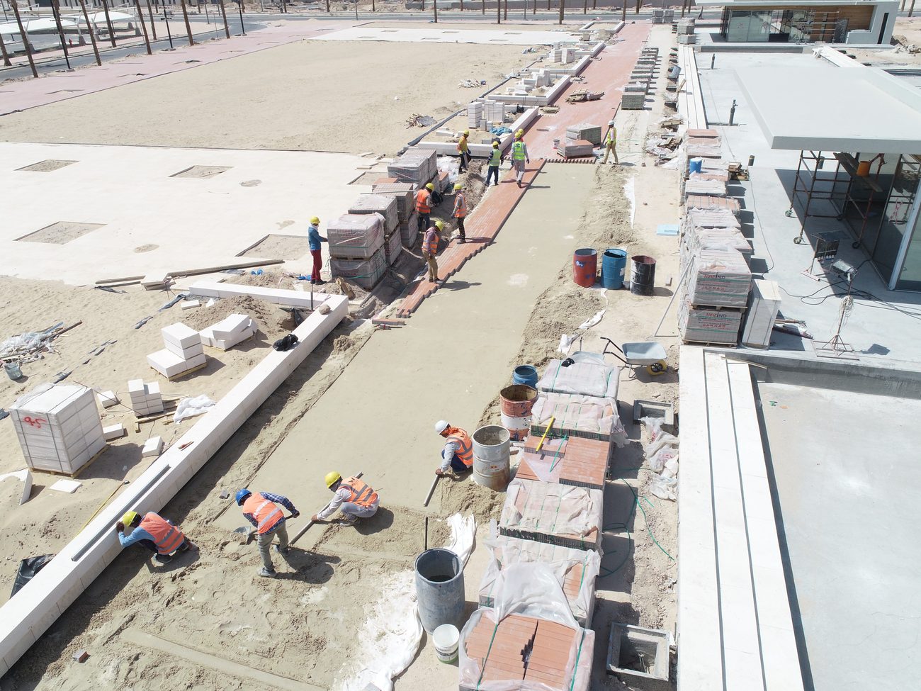 Hardscape paving